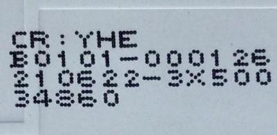 KIT DE LED'S PARA TV TCL ((8 PIEZAS)) / NUMERO DE PARTE B0101-000127 / B0101-000126 / 210622-X3500 / E496757 / 55S54 R 4X20 0302 / 55S54 L 4X20 0302 / 55S54 L 4X20 0302 / PANEL LVU550NDJL CS9W14 / DISPLAY ST5461D12-6 VER.2.1 / MODELO 55S546 - Imagen 2